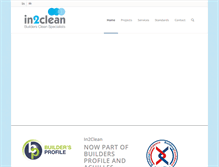 Tablet Screenshot of in2clean.com